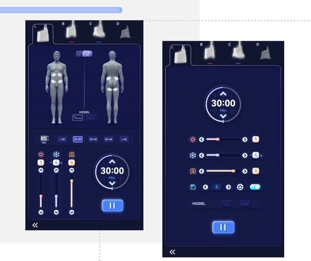 Апарат для кріоліполізу Criotouch 360°, Багатофункціональний апарат кріополізу, фото 3