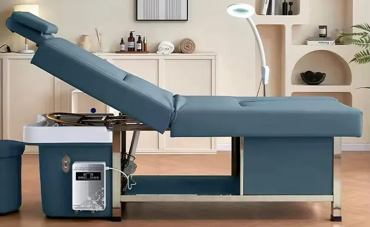 СПА-кушетка з підйомним механізмом, Універсальна масажна Spa кушетка, фото 2