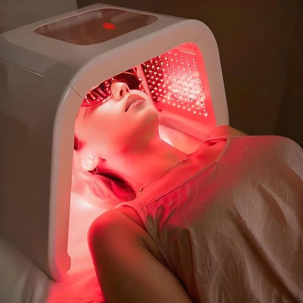 LED лампа для фототерапії з функцією зволоження TechnoSteam LED, фото 3
